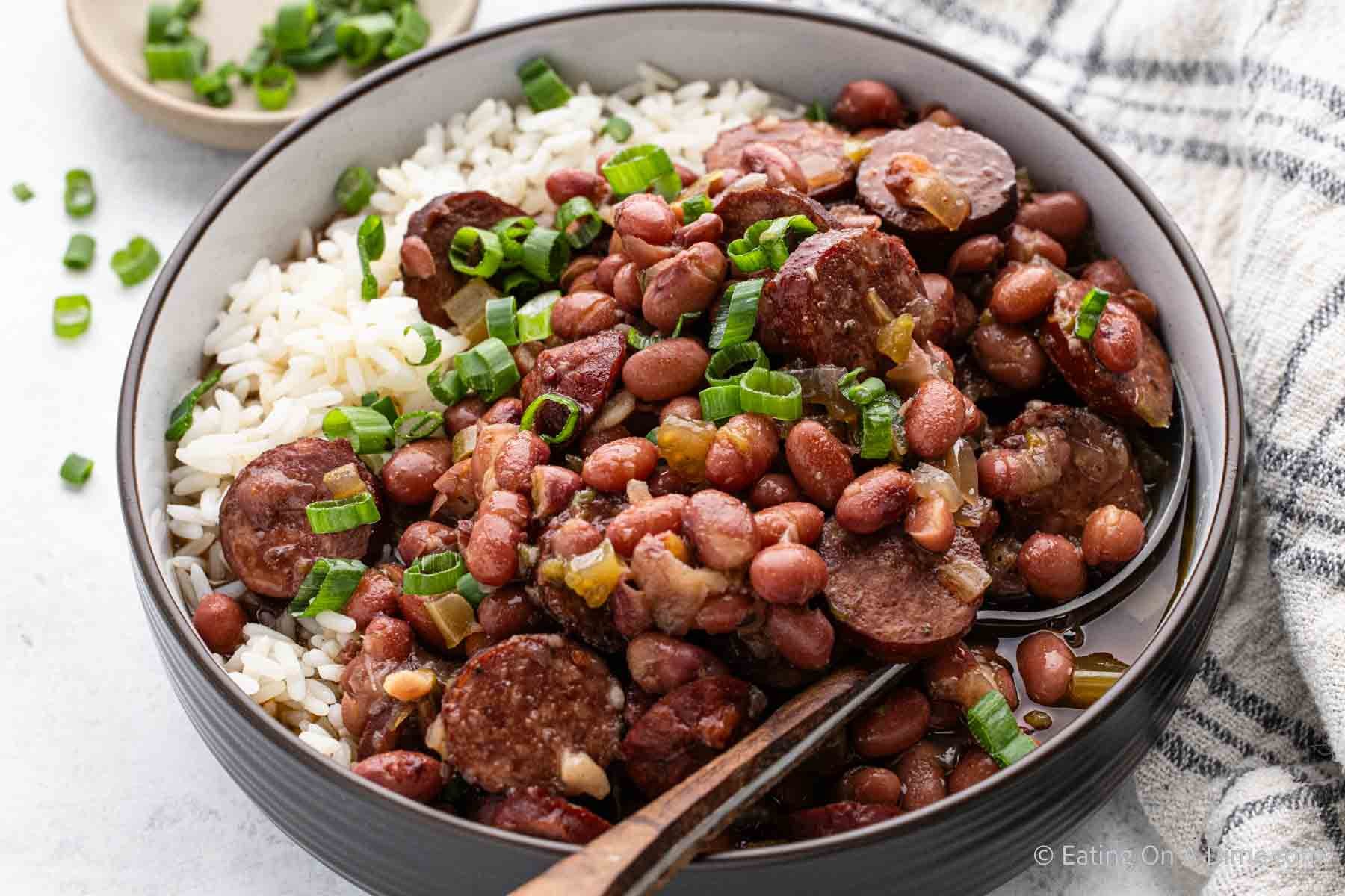 Easy Slow Cooker Red Beans & Rice Recipe: Creole Comfort